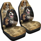 Cavalier King Charles Spaniel Car Seat Covers 195016 - YourCarButBetter