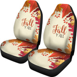 Celebrate Autumn Happy It’s Fall Y’all Car Seat Covers 212001 - YourCarButBetter