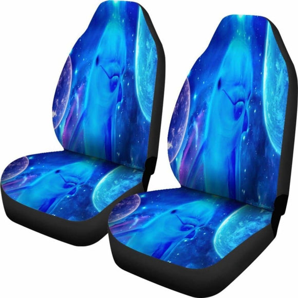 Celestial Dolphin Car Seat Covers 181703 - YourCarButBetter