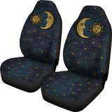 Celestial Sun And Man In Moon Car Seat Covers 550317 - YourCarButBetter