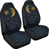 Celestial Sun And Man In Moon Car Seat Covers 550317 - YourCarButBetter