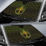 Celtic Auto Sun Shades - Tree Of Life And Dragon Circle 172609 - YourCarButBetter