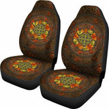 Celtic Car Seat Covers - Mid Autumn Celtic Leaves 174914 - YourCarButBetter