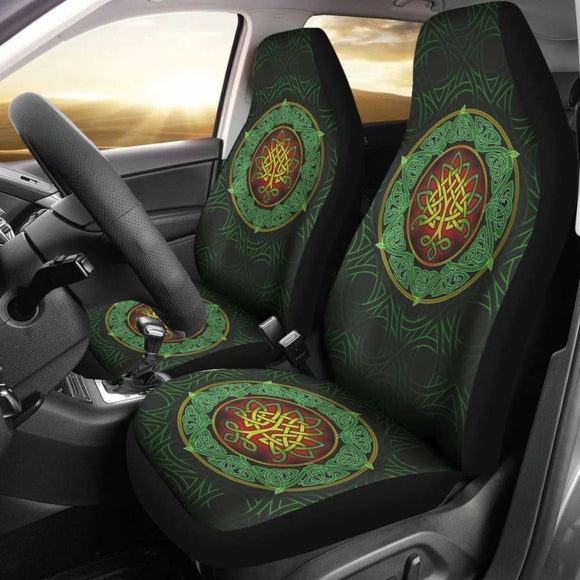 Celtic Car Seat Covers - Celtic Symbol Tree Of Life With Ornaments 110424 - YourCarButBetter