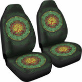 Celtic Car Seat Covers - Celtic Symbol Tree Of Life With Ornaments 110424 - YourCarButBetter