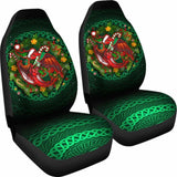 Celtic Christmas Car Seat Covers - Tiny Dragon 160830 - YourCarButBetter