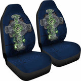 Celtic Cross Car Seat Cover 160905 - YourCarButBetter