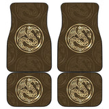 Celtic Dragon Symbol of Power and Fertility Car Floor Mats 211101 - YourCarButBetter