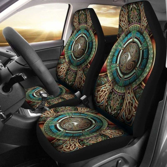 Celtic Mandala Car Seat Covers Amazing 105905 - YourCarButBetter