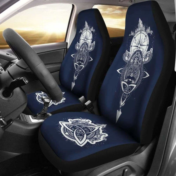 Celtic Viking Mountain Car Seat Covers Amazing 105905 - YourCarButBetter