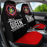 Central African Republic Car Seat Covers Couple Valentine Nothing Make Sense 105905 - YourCarButBetter