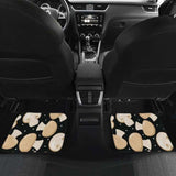 Champignon Mushroom Pattern Front And Back Car Mats 174914 - YourCarButBetter