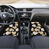 Champignon Mushroom Pattern Front And Back Car Mats 174914 - YourCarButBetter