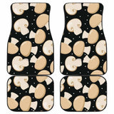 Champignon Mushroom Pattern Front And Back Car Mats 174914 - YourCarButBetter