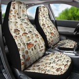 Champignons Mushroom Car Seat Cover 174914 - YourCarButBetter