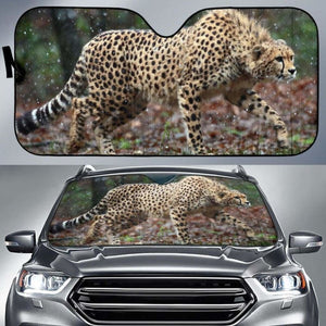 Cheetah 4K Car Sun Shade 172609 - YourCarButBetter