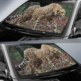 Cheetah 4K Car Sun Shade 172609 - YourCarButBetter