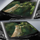 Cheetah Hd Car Sun Shade 172609 - YourCarButBetter