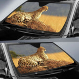 Cheetah Maasai Mara National Reserve Kenya Safari Hd 4K Car Sun Shade 172609 - YourCarButBetter