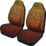 Cheetah Print Ombre Car Seat Covers Animal Print 105905 - YourCarButBetter
