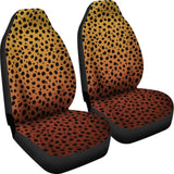 Cheetah Print Ombre Car Seat Covers Animal Print 105905 - YourCarButBetter