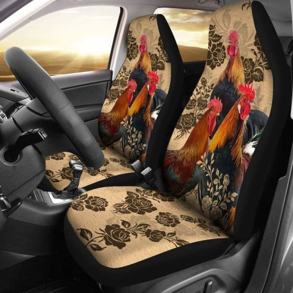 Chicken Car Seat Cover 181703 - YourCarButBetter