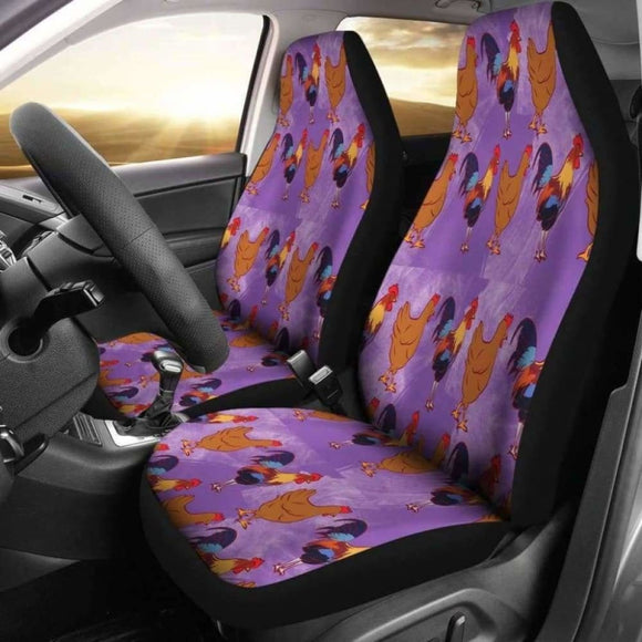 Chicken Car Seat Covers 181703 - YourCarButBetter