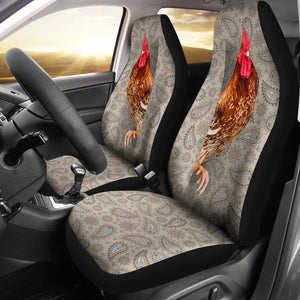 Chicken Hello You Car Seat Covers 094209 - YourCarButBetter