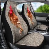 Chicken Hello You Car Seat Covers 094209 - YourCarButBetter