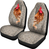 Chicken Hello You Car Seat Covers 094209 - YourCarButBetter