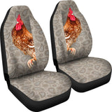 Chicken Hello You Car Seat Covers 094209 - YourCarButBetter