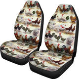 Chickens Car Seat Covers Amazing Gift Ideas 094209 - YourCarButBetter