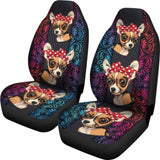 Chihuahua Car Seat Covers 060 091114 - YourCarButBetter