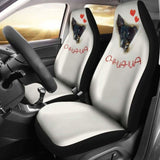 Chihuahua Dog Face Car Seat Cover 091114 - YourCarButBetter