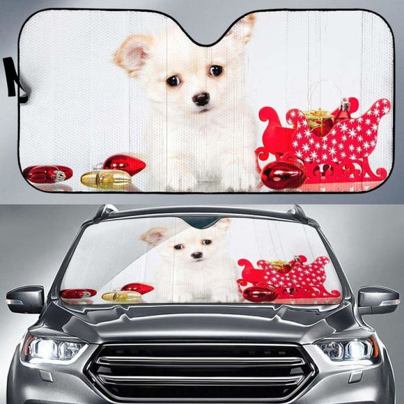 Chihuahua Dog Hd Car Sun Shade 172609 - YourCarButBetter