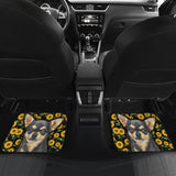 Chihuahua Dog You’re My Sunshine Sunflower Car Floor Mats 212002 - YourCarButBetter