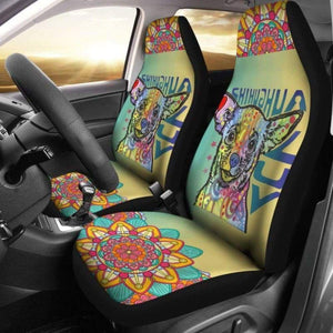 Chihuahua Dogs Car Seat Covers 091114 - YourCarButBetter