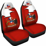 Chile Car Seat Covers Special Coat Of Arms 105905 - YourCarButBetter