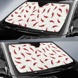 Chili Peppers Pattern Car Auto Sun Shades 182102 - YourCarButBetter