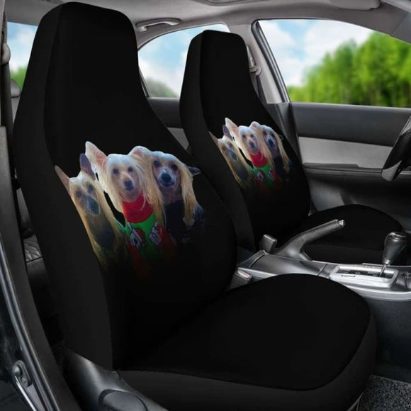 Chinese Crested Car Seat Cover 3 154230 - YourCarButBetter
