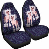 Chinese Crested Car Seat Covers 03 154230 - YourCarButBetter