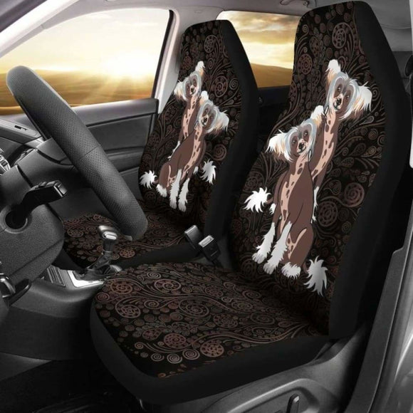 Chinese Crested Car Seat Covers 30 154230 - YourCarButBetter