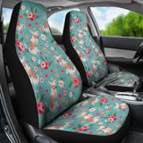 Chinese Crested Flower Car Seat Cover 154230 - YourCarButBetter