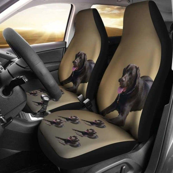 Chocolate Labrador Car Seat Cover 181703 - YourCarButBetter