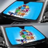 Chocolate M&M Auto Sun Shades 094201 - YourCarButBetter