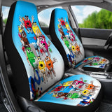 Chocolate M&M Funny Team Car Seat Covers Car Accessories Decoration 094201 - YourCarButBetter