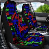 Christianity Holy Bible Books Mixed Colors Car Seat Cover 142711 - YourCarButBetter