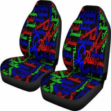 Christianity Holy Bible Books Mixed Colors Car Seat Cover 142711 - YourCarButBetter