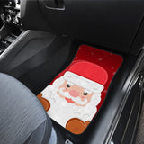 Christmas Car Floor Mats Cute Santa Claus 211603 - YourCarButBetter