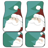 Christmas Decoration Santa Claus Car Floor Mats 211603 - YourCarButBetter